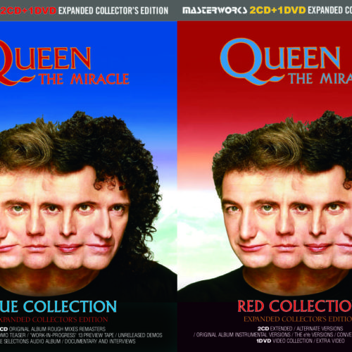 QUEEN / THE MIRACLE -EXPANDED COLLECTOR'S- BLUE&RED