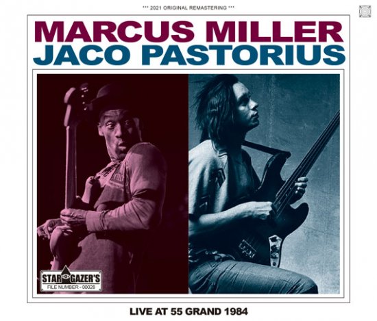 MARCUS MILLER WITH JACO PASTORIUS / LIVE AT 55 GRAND 1984