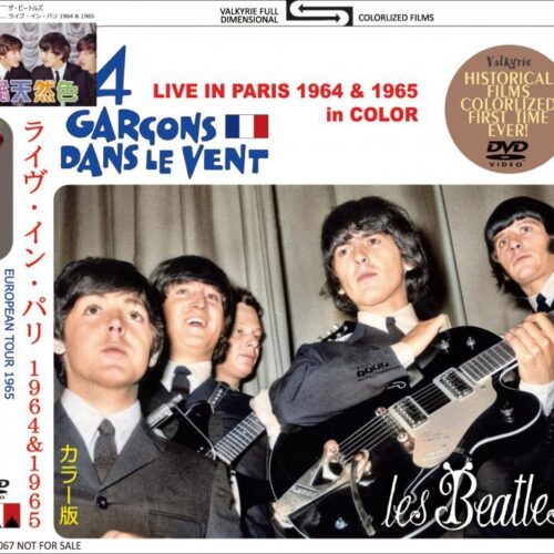THE BEATLES LIVE IN PARIS 1964&1965 IN COLOR