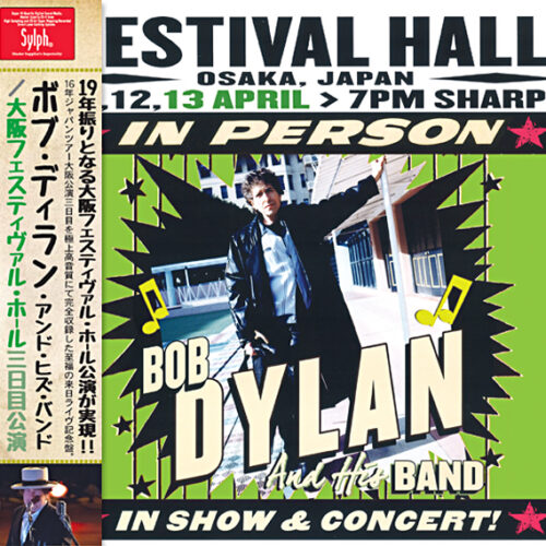 BOB DYLAN-FESTIVAL HALL 4.13 APRIL 2016