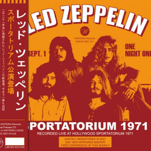 LED ZEPPELIN / LIVE AT HOLLYWOOD SPORTATORIUM 1971