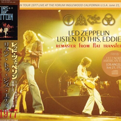 LED ZEPPELIN / 1977 LISTEN TO THIS, EDDIE