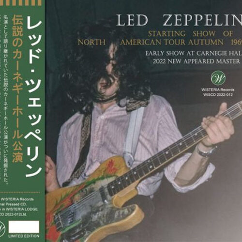 LED ZEPPELIN / STARTING SHOW OF NORTH AMERICAN TOUR AUTUMN 1969