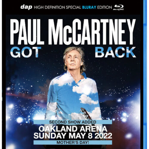 PAUL McCARTNEY / GOT BACK TOUR 2022 : OAKLAND ARENA SUNDAY MAY 8 2022