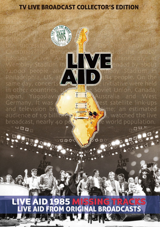 【送料無料】 LIVE AID / ライブエイド オフィシャル 写真集