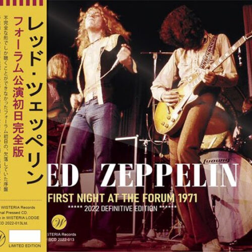 LED ZEPPELIN / FIRST NIGHT AT THE FORUM 1971
